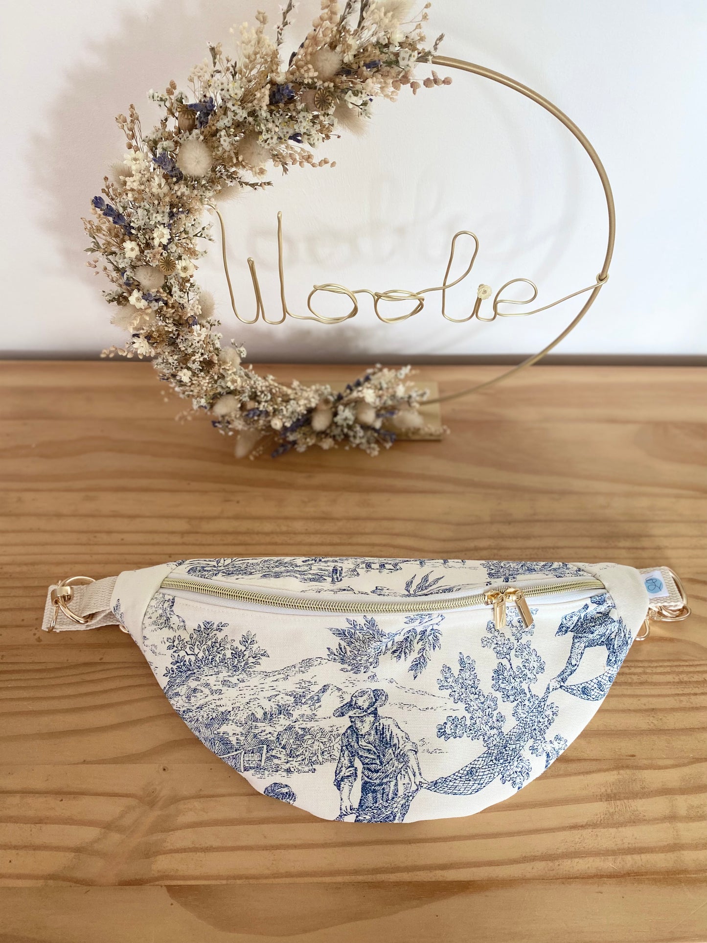 Banane Toile de Jouy - Modèle Jocelyne